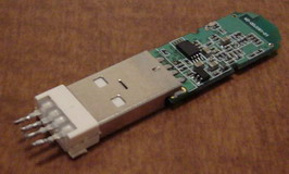 Disected USB dongle