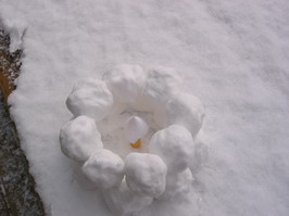 Second ring of snow balls