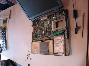 Assemble laptop